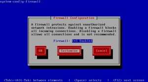 Customize firewall