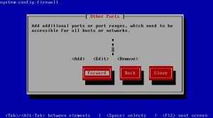 Select ports