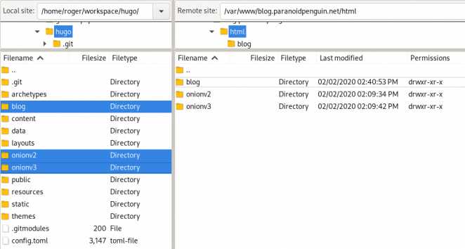 Hugo multidomain setup