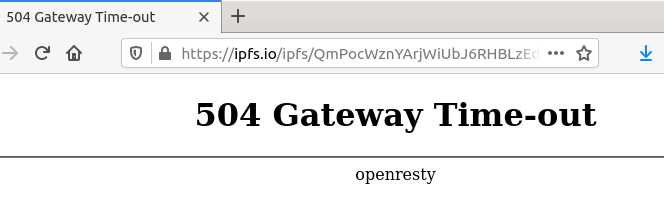 IPFS.io public gateway